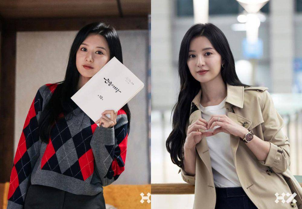 potret Kim Ji Won di balik layar drama Queen of Tears (instagram.com/highziumstudio)