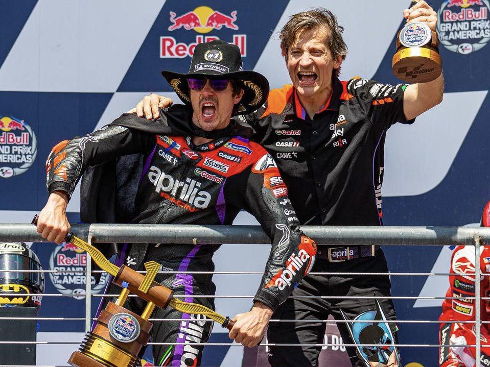Aprilia Senang Proyek Motor RS-GP Berkembang Pesat Musim 2024