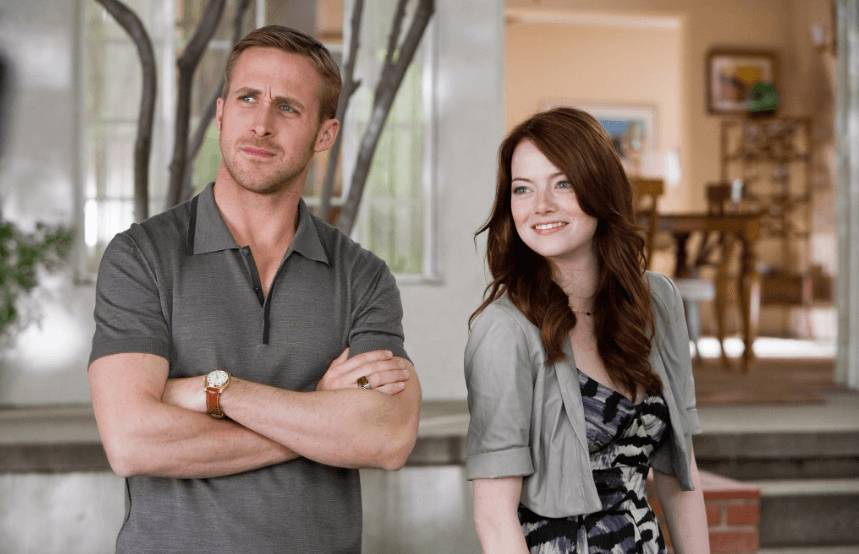 Still cut Ryan Gosling dan Emma Stone di film Crazy, Stupid, Love (dok.Warner Bros. Pictures/Crazy, Stupid, Love)