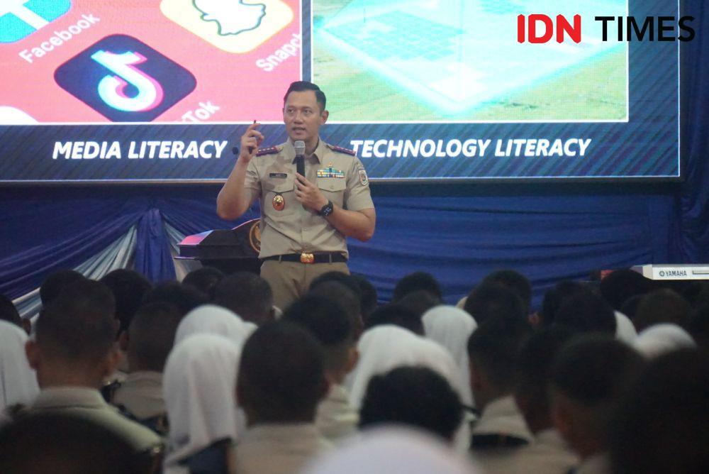 AHY Bicara Peningkatan Kualitas SDM di STPN Yogyakarta