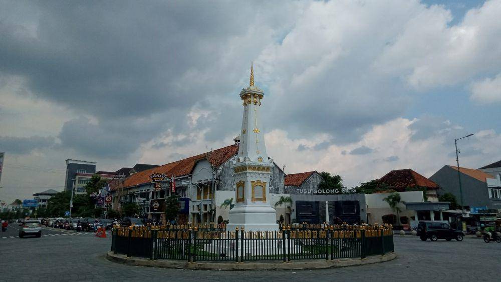 Tugu Yogyakarta. (dok. pribadi/Angga Kurnia Saputra)