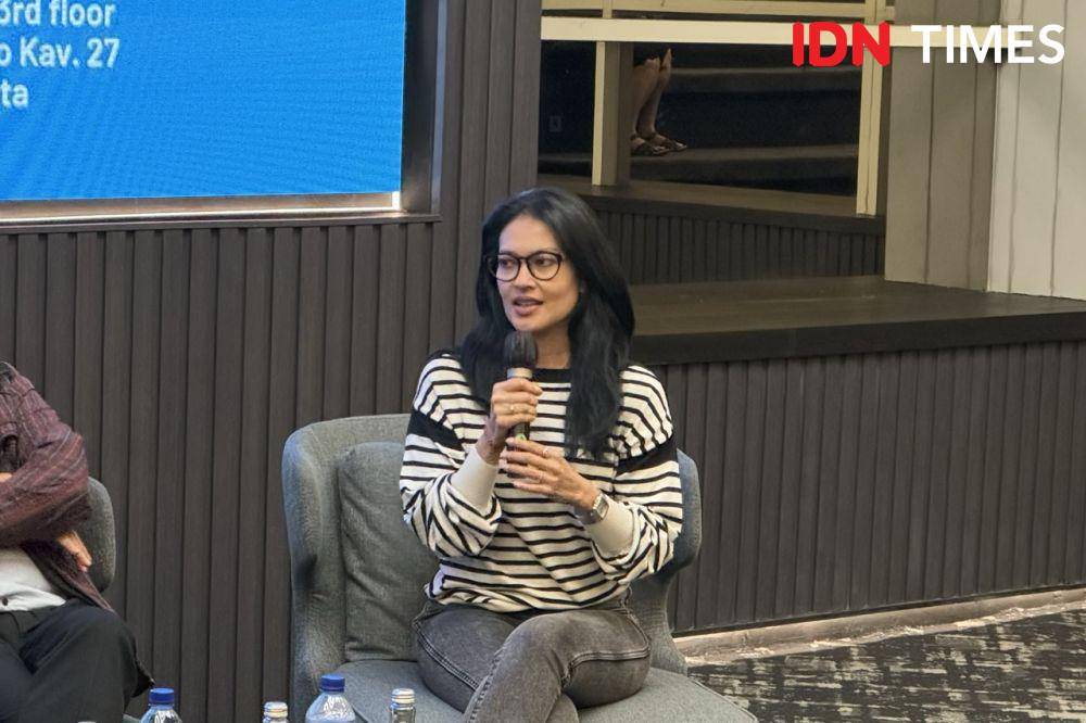 Lola Amaria dalam acara Film Discussion Series di IDN Times (dok. Elizabeth Chiquita/IDN Times)