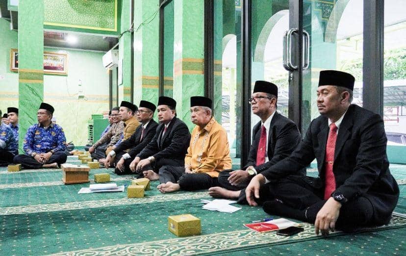 Korpri Kota Medan menggelar Musabaqah Tilawatil Qur’an (MTQ) di Masjid Al Musaabiqin Kantor Wali Kota Medan (Dok. Diskominfo Medan)
