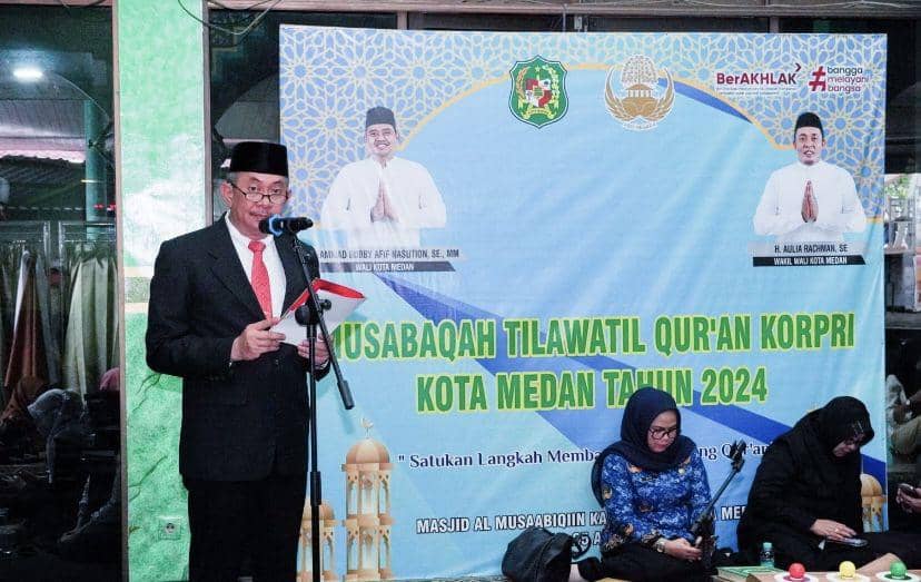 24 ASN Berkompetisi di MTQ Korpri Medan 2024
