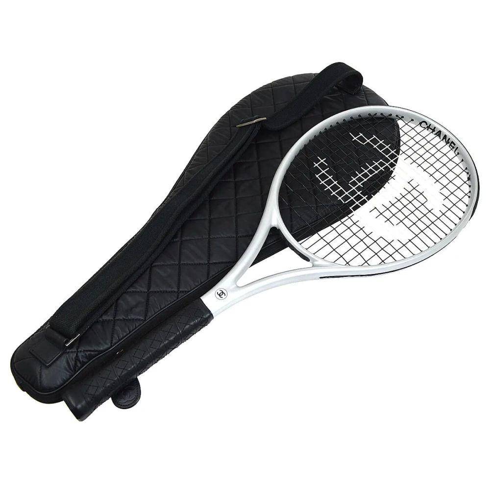 ilustrasi raket tenis Chanel (ebay.co.uk)