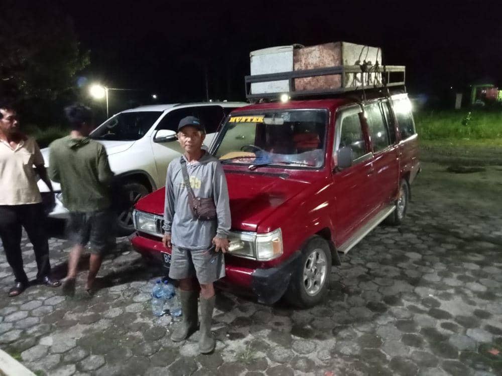 Polisi mengamankan 5 pelaku pemasang perangkat babi hutan tewaskan ibu rumah tangga (IRT) di Kabupaten Lampung Barat. (Dok. Polres Lampung Barat)