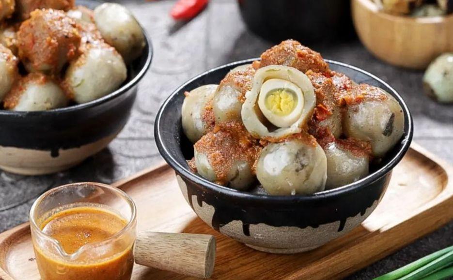 Resep Cilok Telur Puyuh Sambal Kacang, Jajanan ala Zaman SD