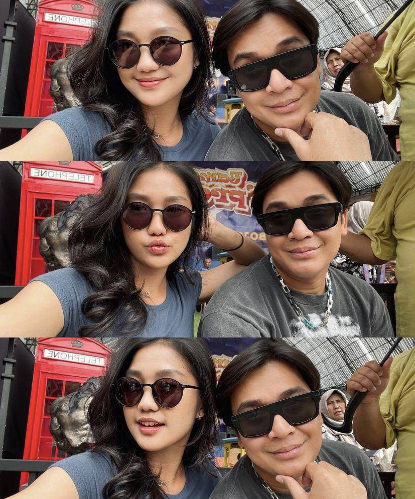 potret dekat Billy Syahputra dan Chandrika Chika (Instagram.com/chndrika_)