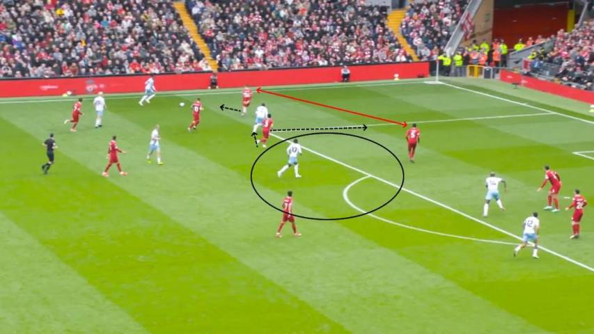Koordinasi pertahanan Liverpool buruk di laga kontra Crystal Palace. (premierleague.com)