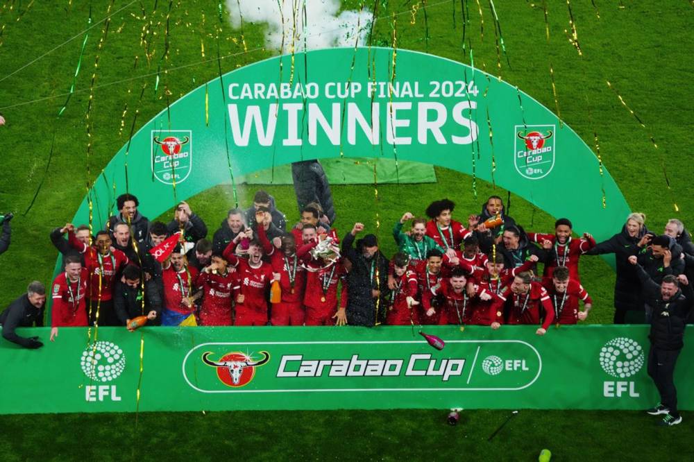 Liverpool menjuarai Piala Liga Inggris 2023/2024. (efl.com)
