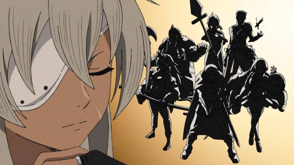 siluet Elinalise sebagai anggota Fangs of the Black Wolf (dok. Studio Bind/Mushoku Tensei: Jobless Reincarnation)