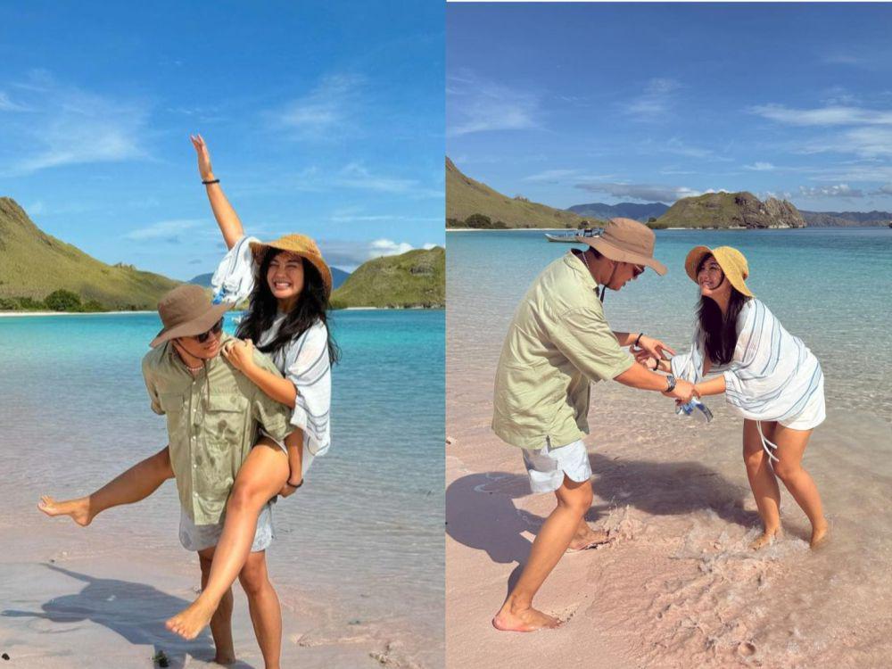 8 Momen Romantis Arief Muhammad dan Istri di Labuan Bajo