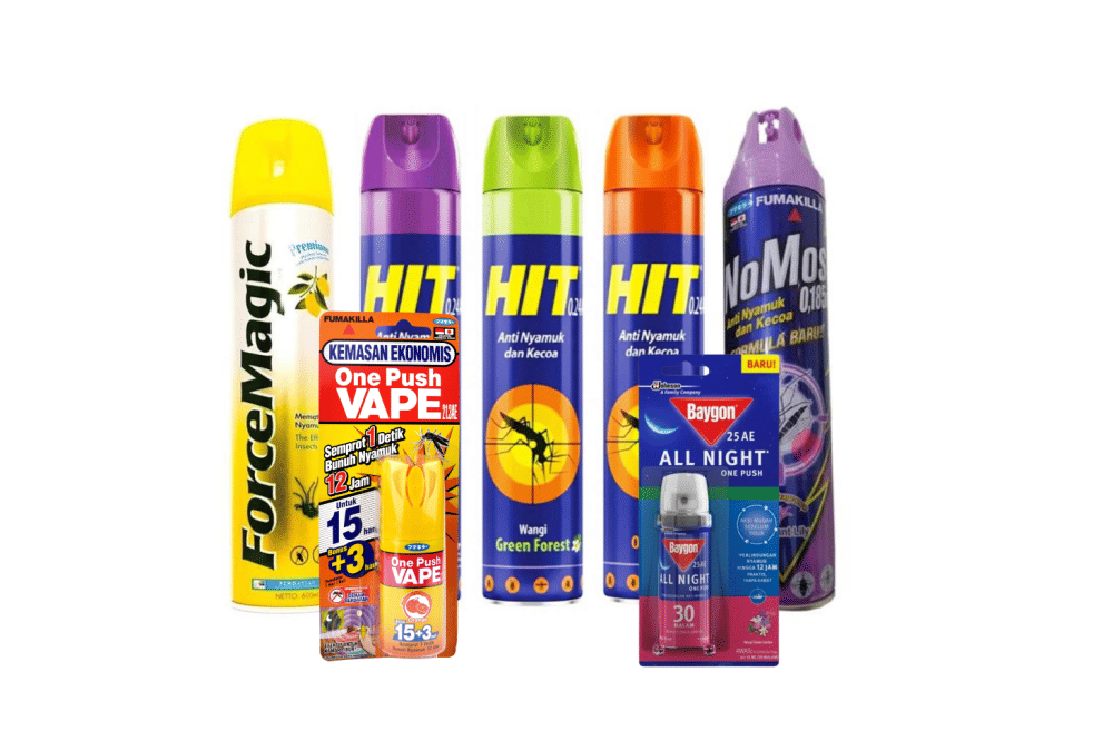 rekomendasi obat nyamuk semprot. (www.tokopedia.com/www.blibli.com)