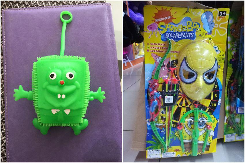 9 Mainan KW SpongeBob, Bentuknya Jadi Ngawur Semua!