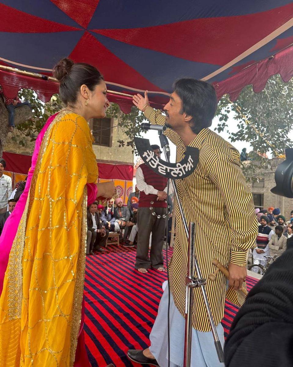 Parineeti Chopra dan Diljit Dosanjh (instagram.com/parineetichopra)