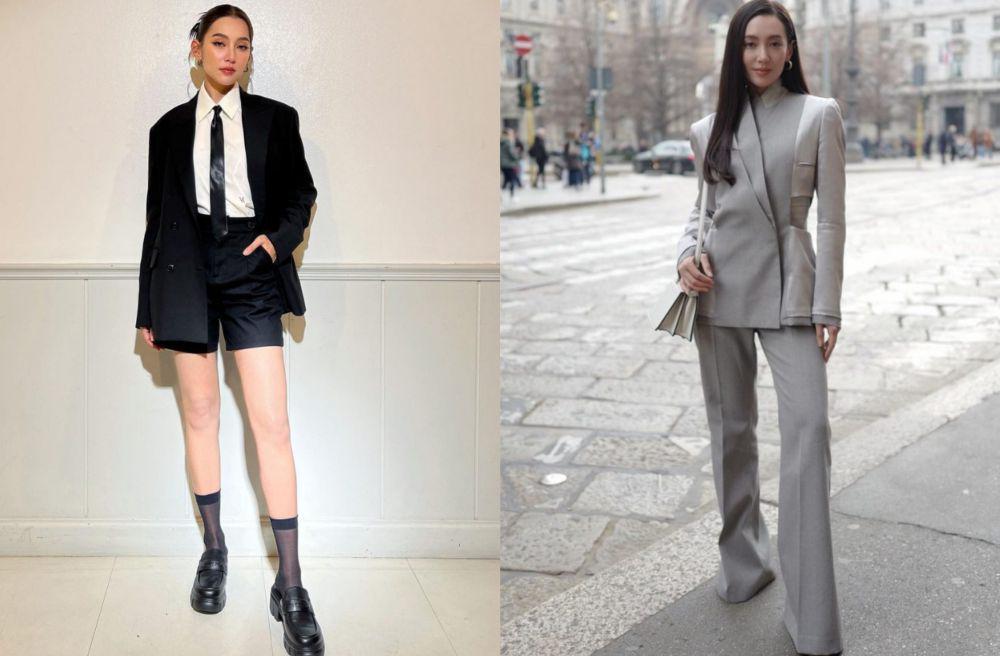 9 Mix and Match Blazer ala Bella Campen, Stunning untuk Kerja!
