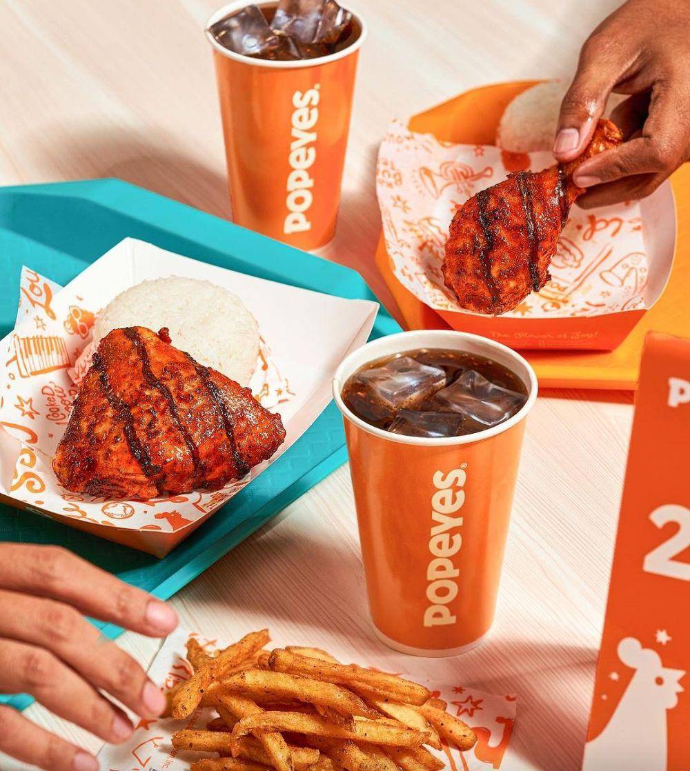 Ayam Bakar Pedas Manis (instagram.com/popeyes_indo)