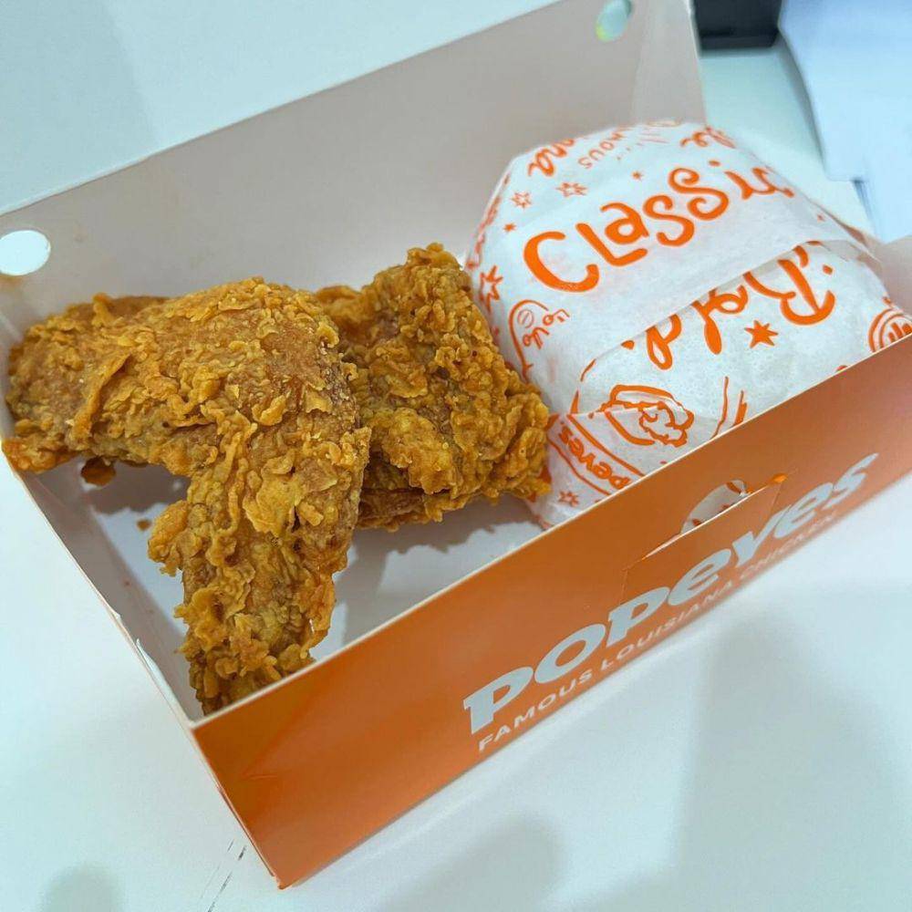 Ilustrasi menu Popeyes (instagram.com/swasembada.pangan)