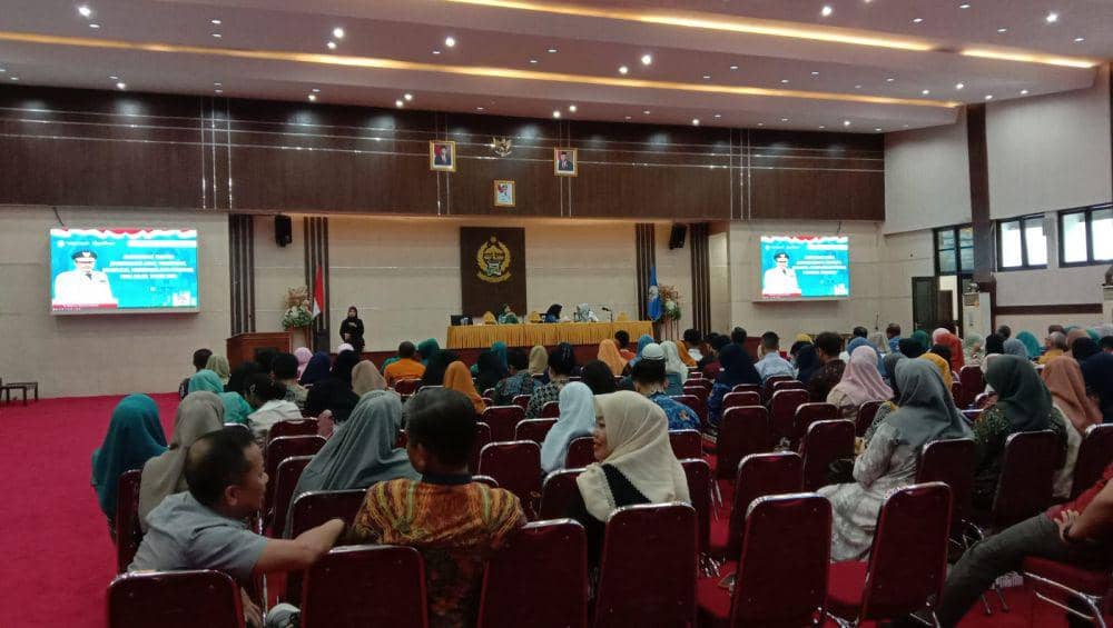 Musyawarah Rencana Pembangunan (Musrenbang) Tematik tahun 2024, Kamis (25/4/2024). IDN Times/Ashrawi Muin