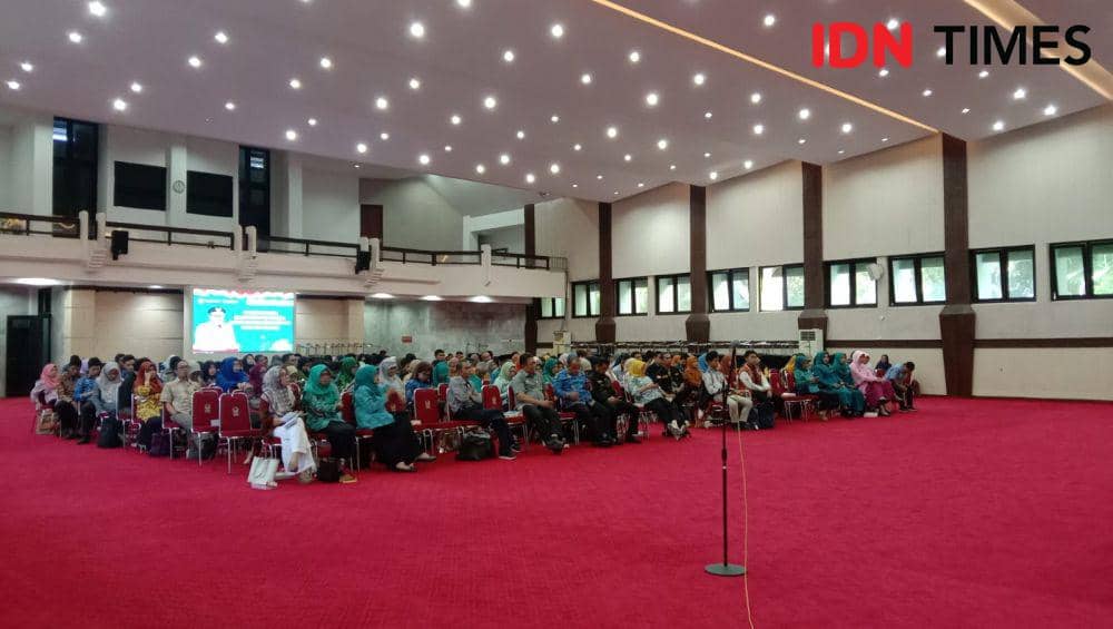 Musyawarah Rencana Pembangunan (Musrenbang) Tematik tahun 2024, Kamis (25/4/2024). IDN Times/Ashrawi Muin