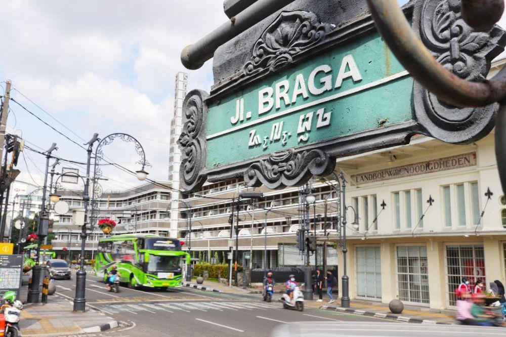 Jalan Braga Bebas Kendaraan Mulai Dilakukan Bulan Mei