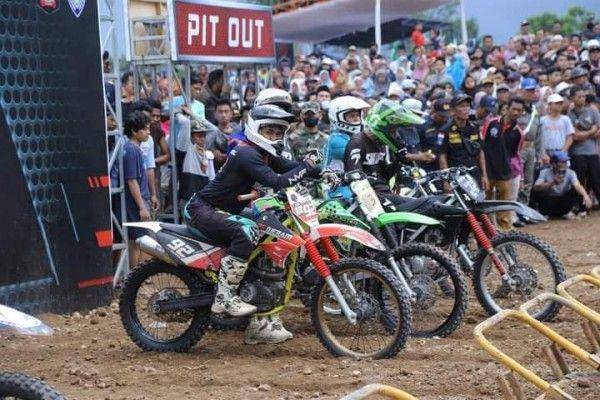 Sirkuit International Motocross Lantan Lombok Tengah. (dok. Pemda Loteng)