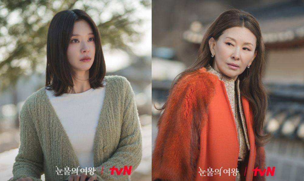 Lee Joo Bin dan Lee Mi Sook di drama Queen of Tears (Dok. tvN/Queen of Tears)