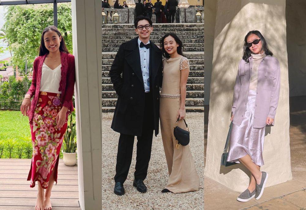 7 Gaya Anggun Dhika Himawan, Calon Istri Brandon Salim