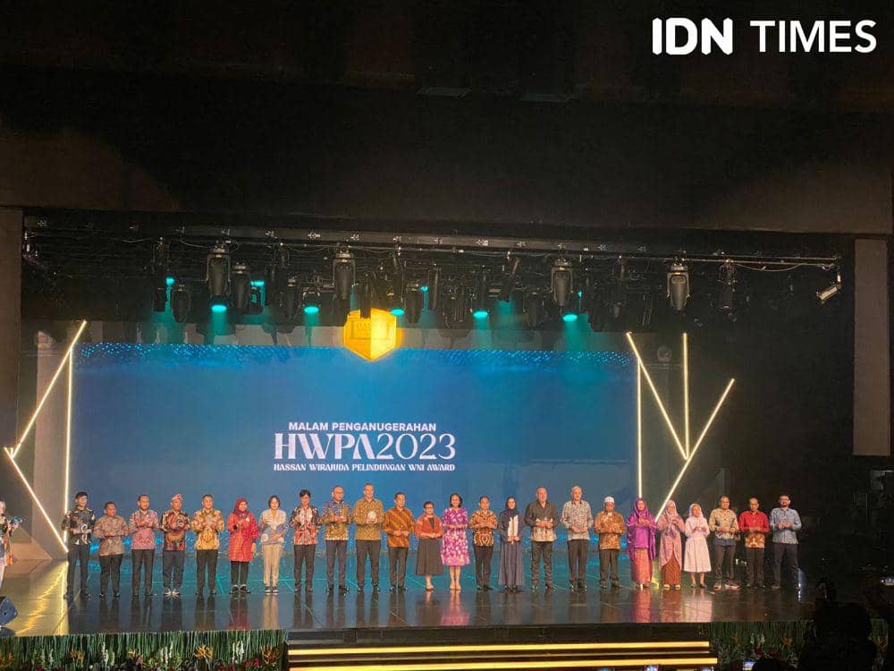 Para pemenang HWPA 2023. (IDN Times/Sonya Michaella)