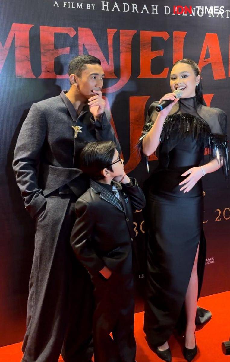 potret artis di gala premiere film Menjelang Ajal pada Jumat (26/4/2024) (dok. IDN Times/Elizabeth Chiquita)