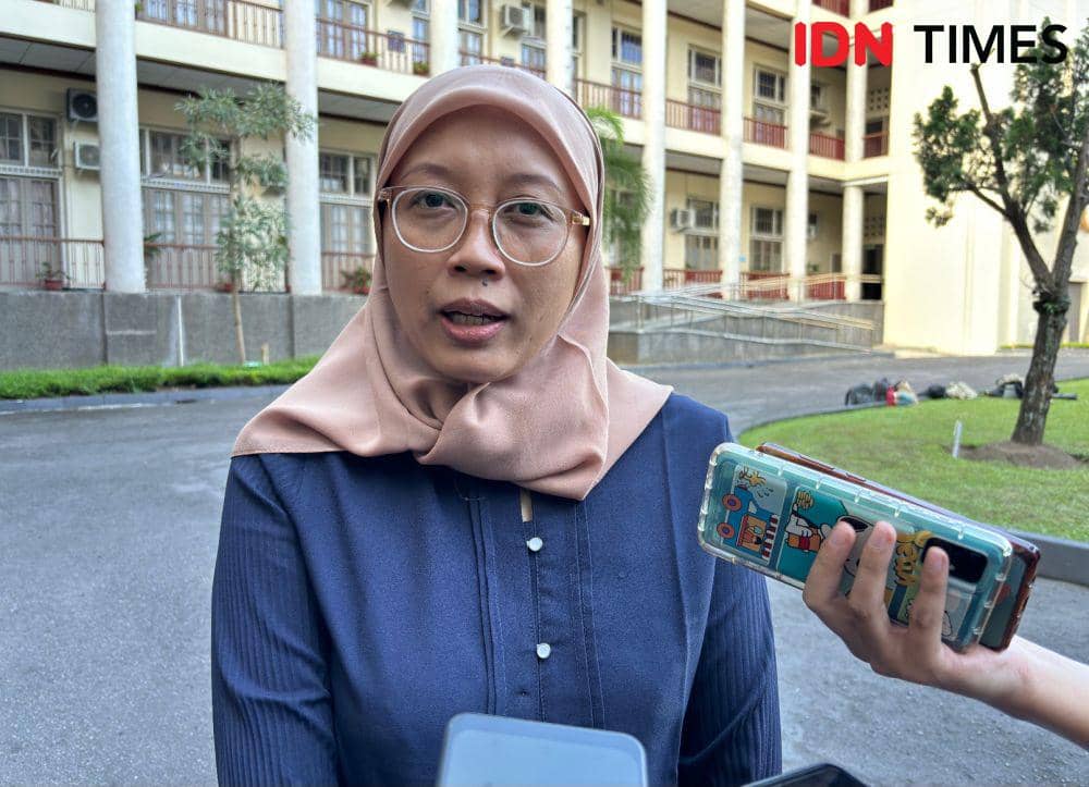 Ahli Gempa Bumi dari Teknik Geologi Fakultas Teknik Universitas Gadjah Mada (UGM), Gayatri Indah Marliyani. (IDN Times/Herlambang Jati Kusumo)