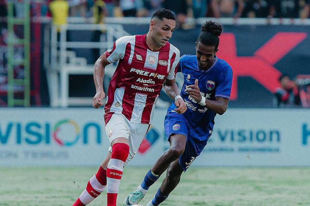 Persis Solo dalam laga menghadapi Persita Tangerang pada putaran kedua Liga 1 2023/2024. (instagram.com/persisofficial)
