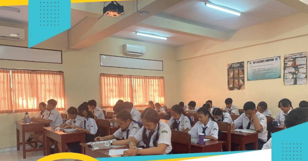 Kegiatan belajar siswa SMP (SLUB) Saraswati 1 Denpasar. (Smp-saraswati-dps.sch.id)