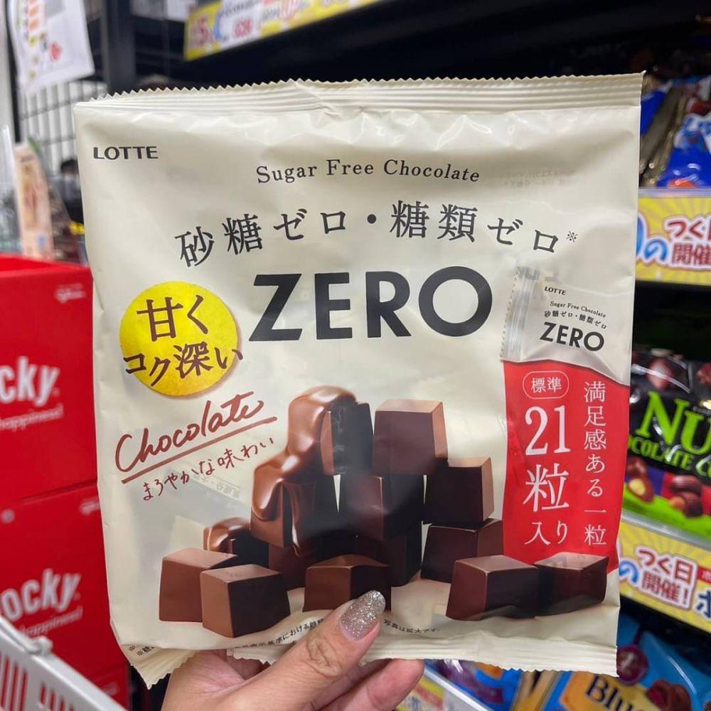 Lotte Zero Sugar Chocolate (instagram.com/yp.japanshop)