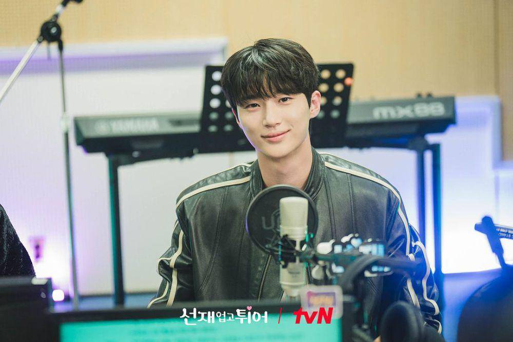 Byeon Woo Seok di balik layar drama Lovely Runner (instagram.com/tvn_drama)