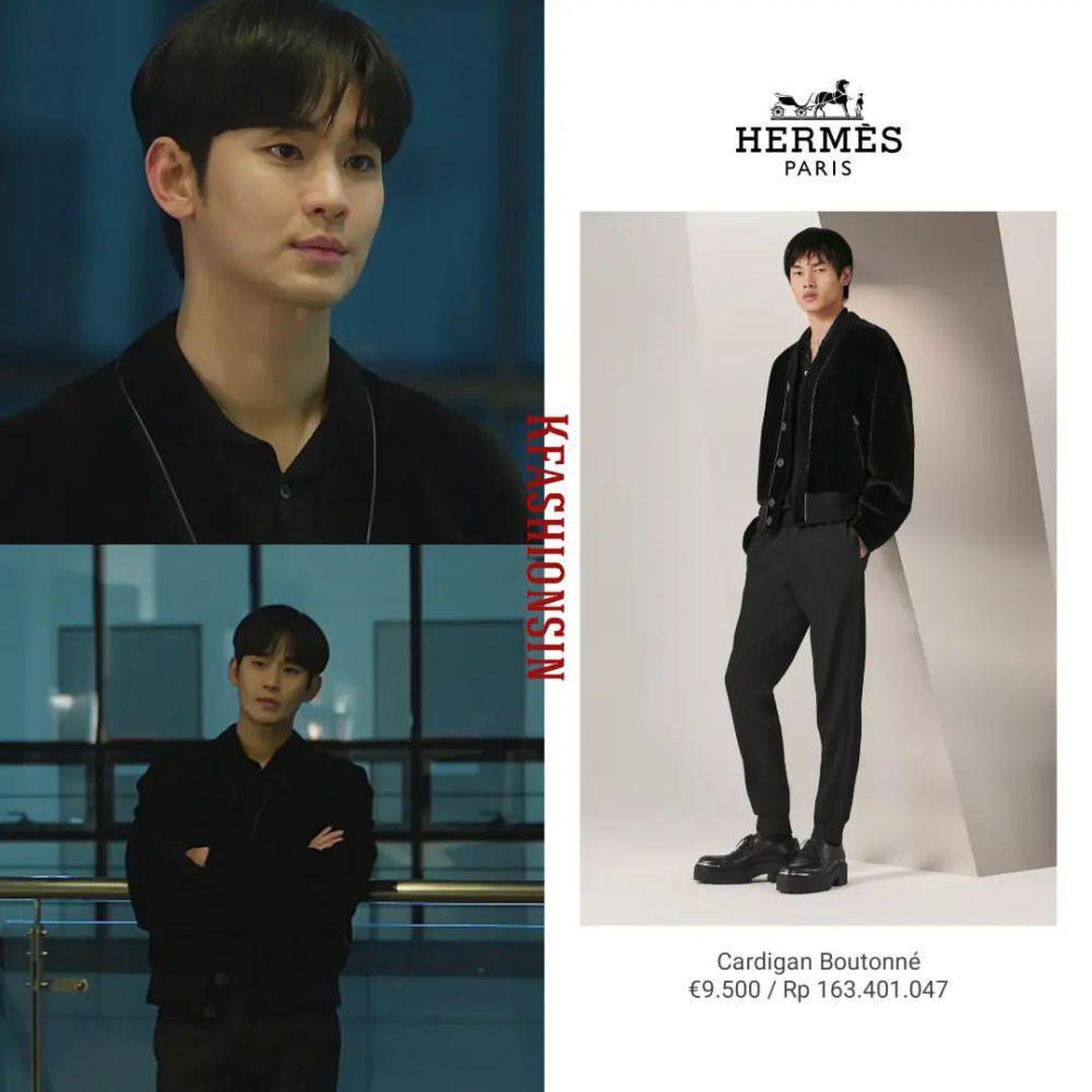 Outfit Kim Soo-hyun di Queen of Tears (Instagram.com/kfashionsin)