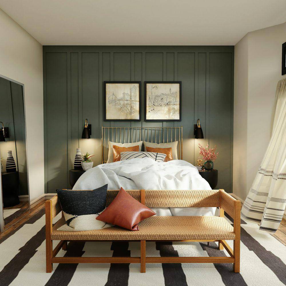 variasi wall moulding untuk interior (unsplash.com/Spacejoy)