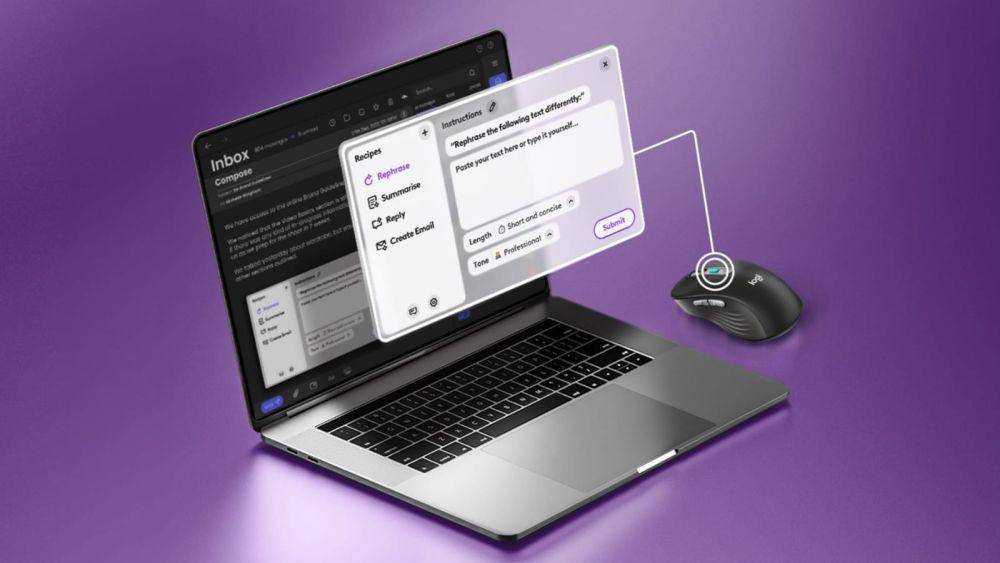 Ilustrasi Logi AI Prompt Builder (Dok.Logitech)