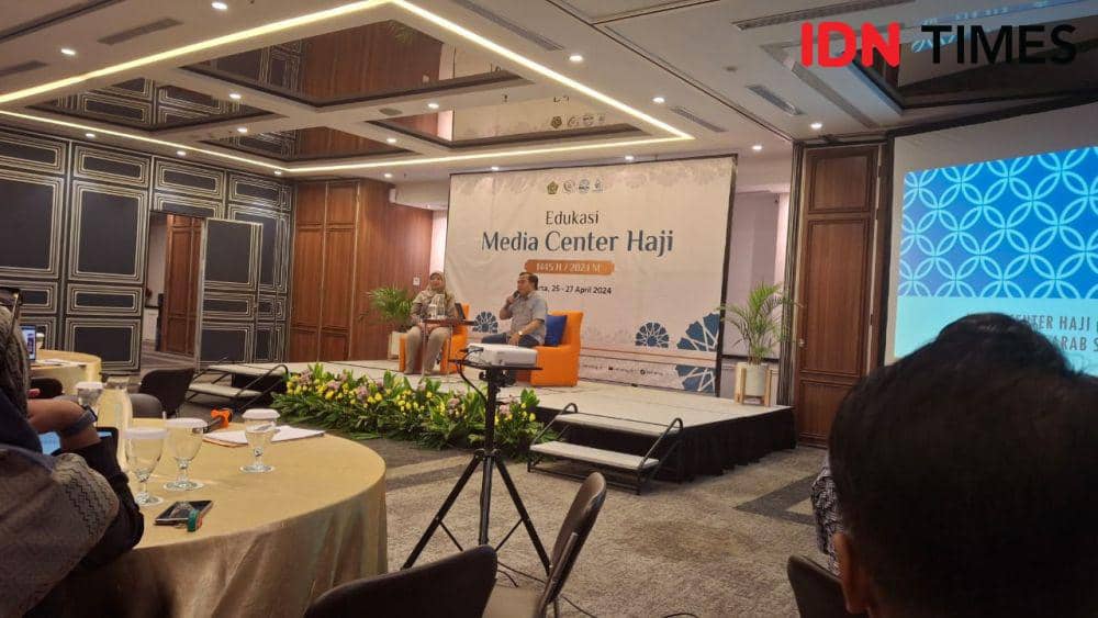 Direktur Bina Haji, Direktorat Jenderal Penyelenggara Haji dan Umrah, Kementerian Agama, Arsad Hidayat. IDN TImes/Faiz Nashrillah