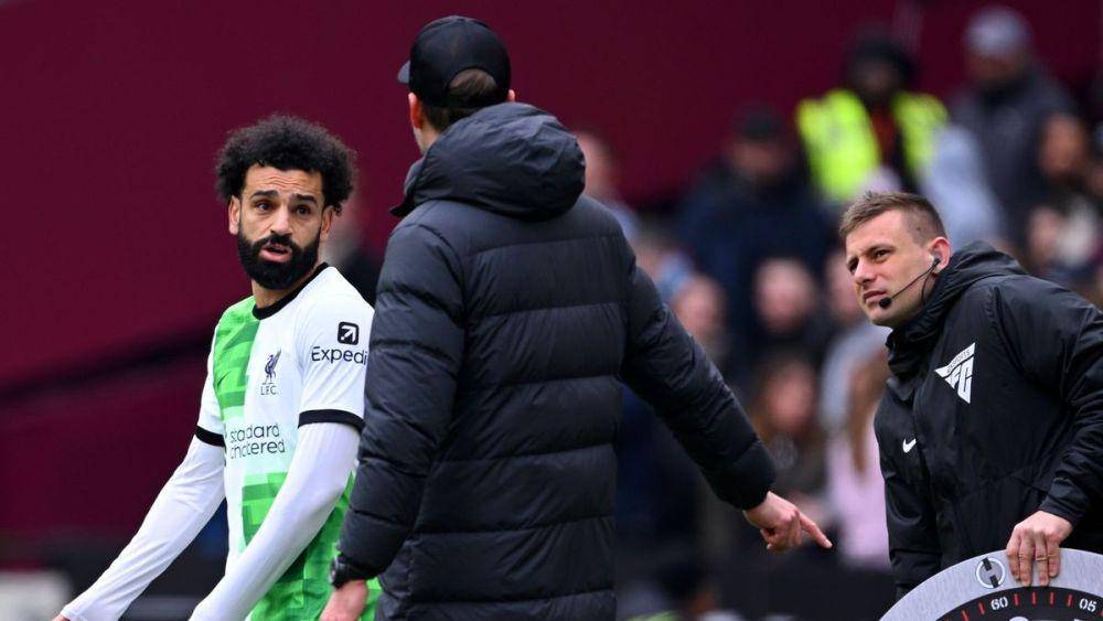 Perseteruan manajer Liverpool, Juergen Klopp, dengan Mohamed Salah (Daily Mirror)