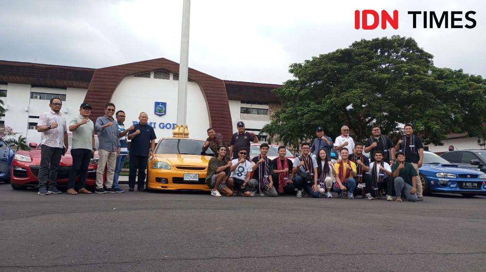 Para pembalap yang akan berlaga di JDM Funday 2024. (IDN Times/Muhammad Nasir)