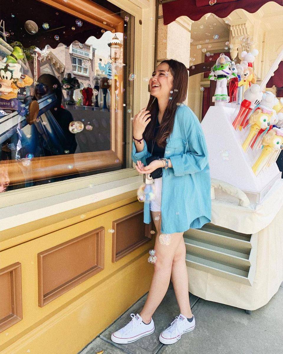 Inspirasi outfit untuk hangout ala Syifa Hadju (Instagram.com/syifahadju)