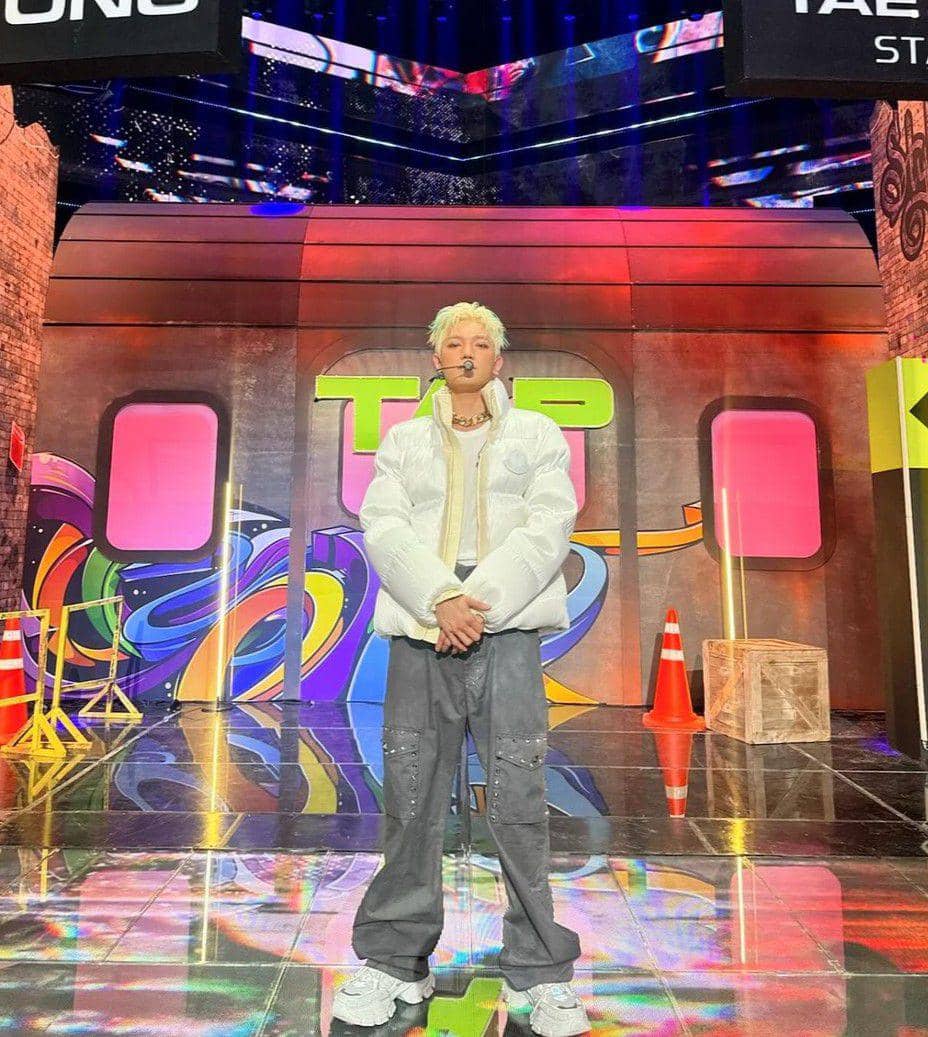 OOTD nuansa putih ala Taeyong NCT (instagram.com/taeoxo_nct)