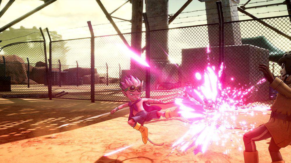 Mekanisme gameplay atraktif dan mengasyikkan tersaji dalam game Sand Land. (dok. ILCA/Sand Land)