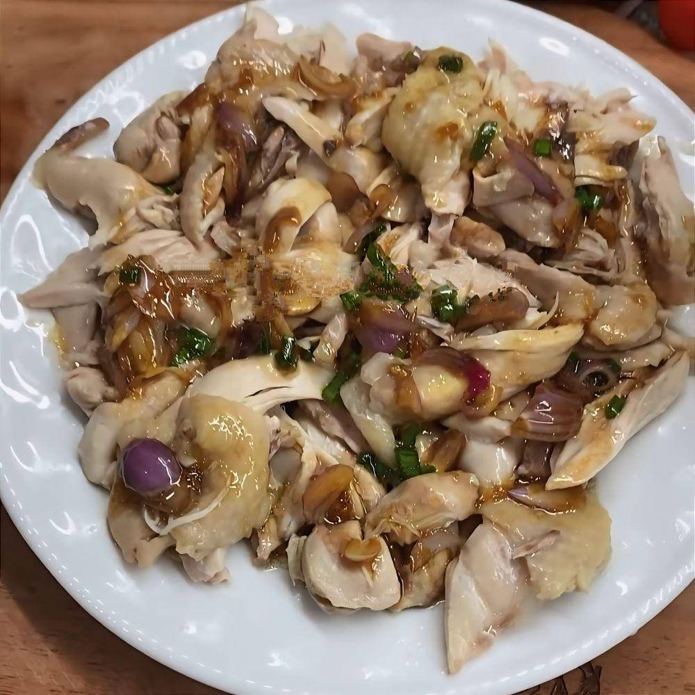 ilustrasi ayam rebus minyak bawang (instagram.com/sulya.cooks)