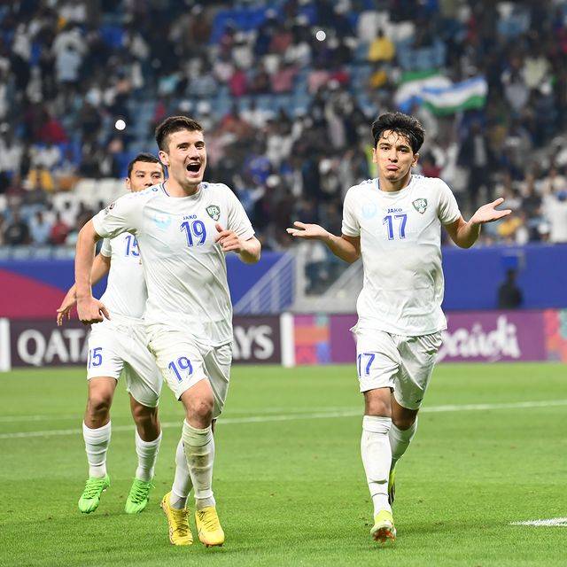 Pemain Timnas U23 Uzbekistan (instagram.com/uzbekistanfa)