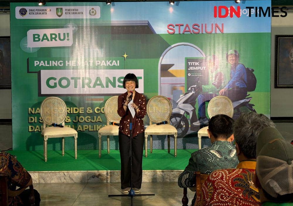 Presiden Gojek, Unit Bisnis On-Demand Service GoTo, Catherine Hindra Sutjahyo. (IDN Times/Herlambang Jati Kusumo)
