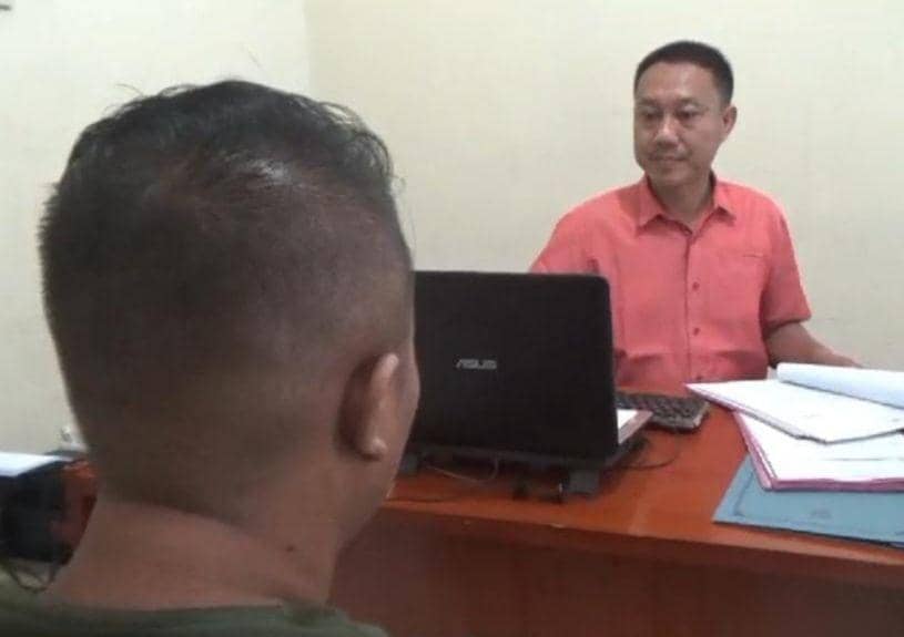 Penangkapan pelaku mengaku anggota Marinir, Didi Darmawan. (IDN Times/Istimewa).