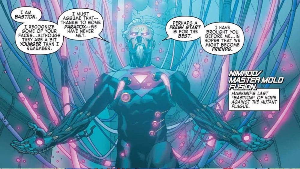 Bastion terlahir kembali (dok. Marvel Comics/X-Force)