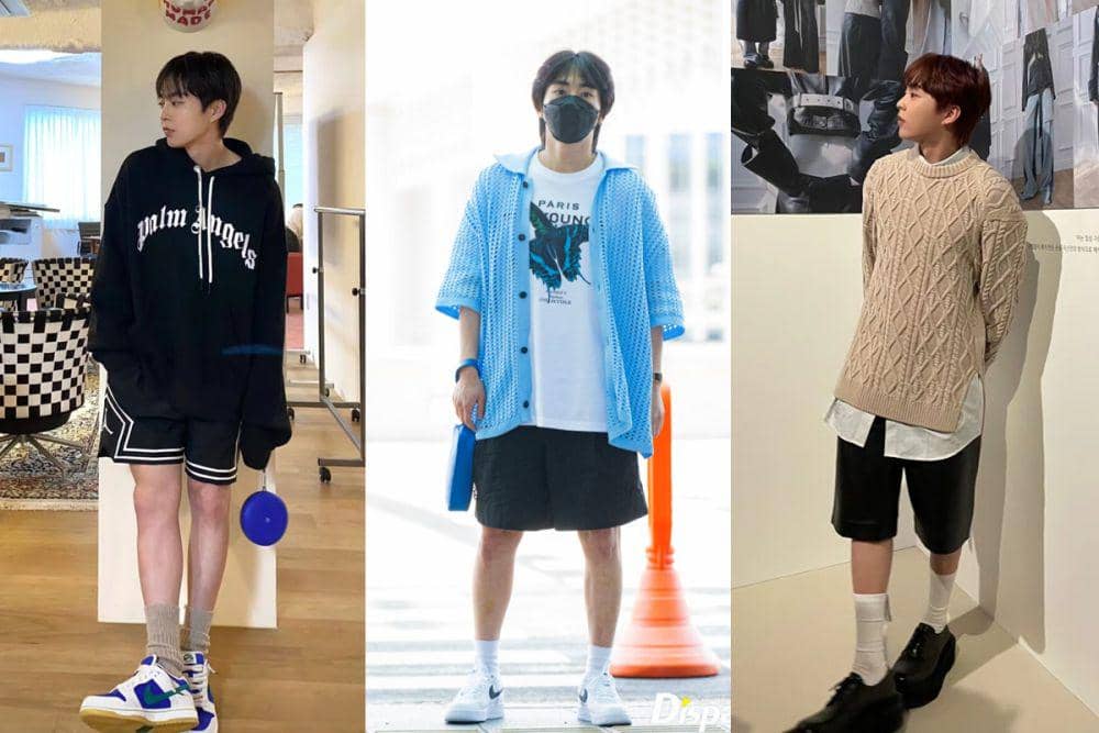 7 Inspirasi OOTD Celana Pendek ala Xiumin EXO, Simple dan Trendi!